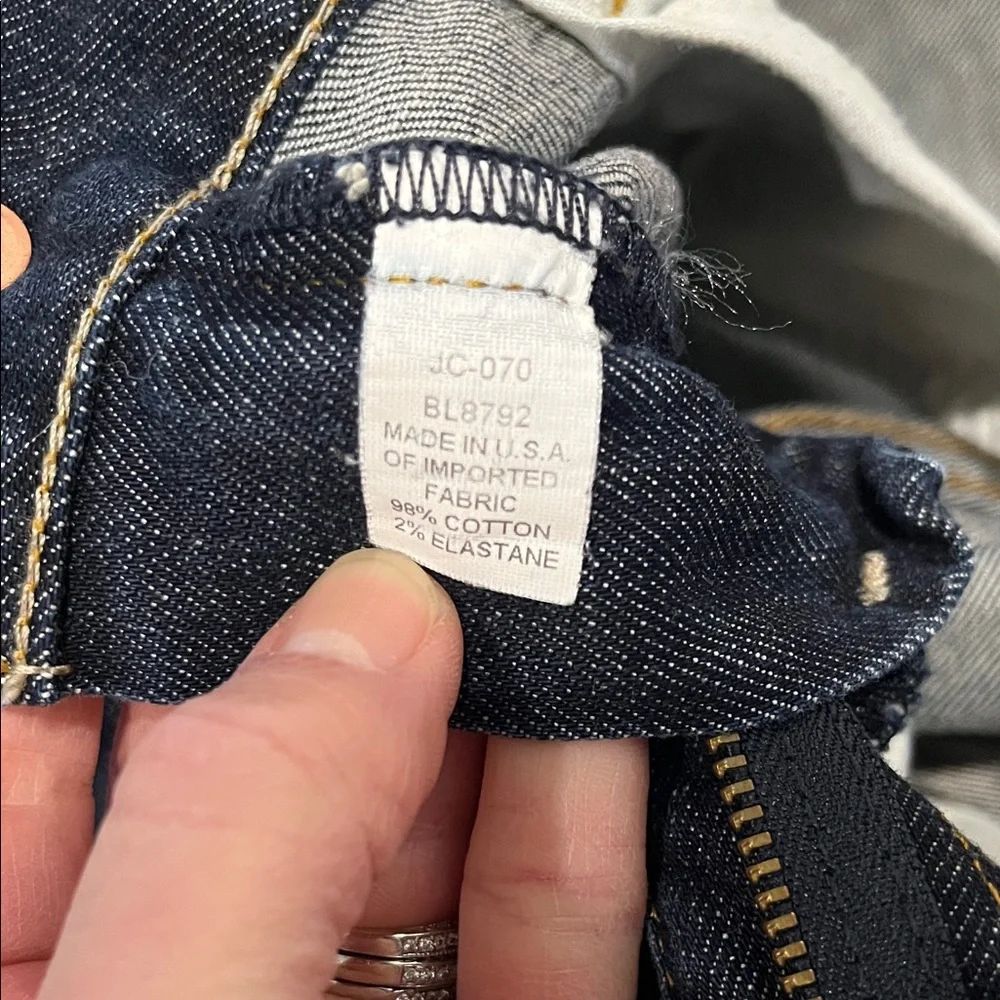 J Crew Matchstick Dark Wash Jeans 26S - Picture 5 of 5